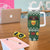 Glamorgan Wales Christmas Tumbler With Handle Cymru Dragon And Daffodil - Wonder Print Shop