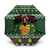 Glamorgan Wales Christmas Umbrella Cymru Dragon And Daffodil - Wonder Print Shop