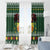 Glamorgan Wales Christmas Window Curtain Cymru Dragon And Daffodil - Wonder Print Shop