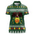 Glamorgan Wales Christmas Women Polo Shirt Cymru Dragon And Daffodil - Wonder Print Shop