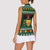 Glamorgan Wales Christmas Women Sleeveless Polo Shirt Cymru Dragon And Daffodil - Wonder Print Shop