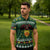 Glamorgan Wales Christmas Zipper Polo Shirt Cymru Dragon And Daffodil - Wonder Print Shop