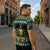 Glamorgan Wales Christmas Zipper Polo Shirt Cymru Dragon And Daffodil - Wonder Print Shop