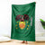 Personalized Glamorgan Wales Blanket Welsh Red Dragon And Daffodil - Wonder Print Shop