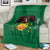 Personalized Glamorgan Wales Blanket Welsh Red Dragon And Daffodil - Wonder Print Shop