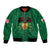 Personalized Glamorgan Wales Bomber Jacket Welsh Red Dragon And Daffodil - Wonder Print Shop