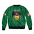 Personalized Glamorgan Wales Bomber Jacket Welsh Red Dragon And Daffodil - Wonder Print Shop