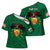 Personalized Glamorgan Wales Cross Shoulder Shirt Welsh Red Dragon And Daffodil - Wonder Print Shop