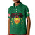 Personalized Glamorgan Wales Kid Polo Shirt Welsh Red Dragon And Daffodil - Wonder Print Shop