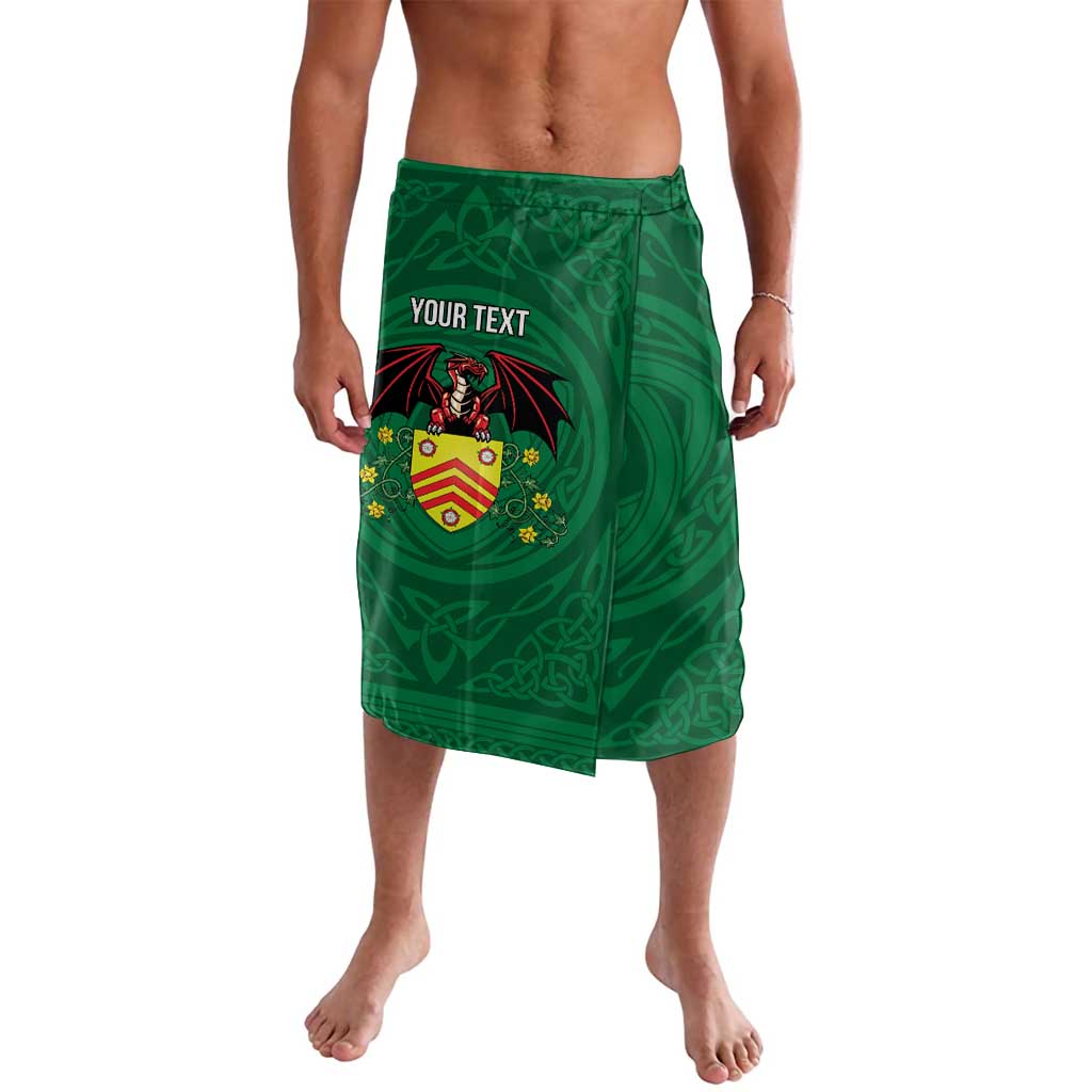 Personalized Glamorgan Wales Lavalava Welsh Red Dragon And Daffodil - Wonder Print Shop