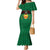 Personalized Glamorgan Wales Mermaid Dress Welsh Red Dragon And Daffodil - Wonder Print Shop