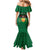 Personalized Glamorgan Wales Mermaid Dress Welsh Red Dragon And Daffodil - Wonder Print Shop