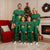 Personalized Glamorgan Wales Christmas Pajama Set Welsh Red Dragon And Daffodil - Wonder Print Shop