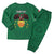 Personalized Glamorgan Wales Christmas Pajama Set Welsh Red Dragon And Daffodil - Wonder Print Shop