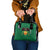 Personalized Glamorgan Wales Shoulder Handbag Welsh Red Dragon And Daffodil - Wonder Print Shop