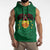 Personalized Glamorgan Wales Sleeveless Hoodie Welsh Red Dragon And Daffodil - Wonder Print Shop