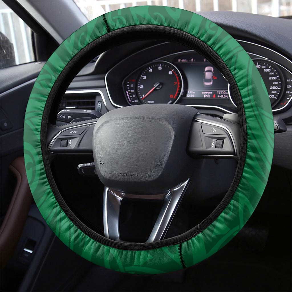 Glamorgan Wales Steering Wheel Cover Welsh Red Dragon And Daffodil - Wonder Print Shop