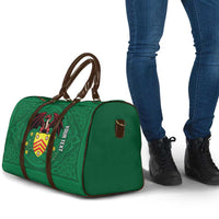 Personalized Glamorgan Wales Travel Bag Welsh Red Dragon And Daffodil - Wonder Print Shop