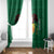 Personalized Glamorgan Wales Window Curtain Welsh Red Dragon And Daffodil - Wonder Print Shop