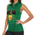 Personalized Glamorgan Wales Women Sleeveless Polo Shirt Welsh Red Dragon And Daffodil - Wonder Print Shop