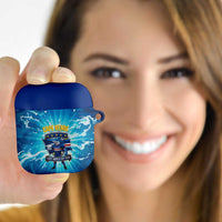 Blue Shark Cape Verde Football AirPods Case First World Cup 2026 - Wonder Print Shop