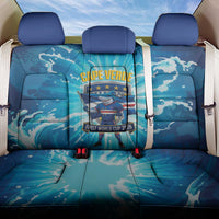 Blue Shark Cape Verde Football Back Car Seat Cover First World Cup 2026 - Wonder Print Shop