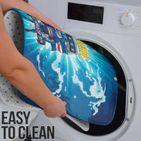 Blue Shark Cape Verde Football Bathroom Set First World Cup 2026 - Wonder Print Shop