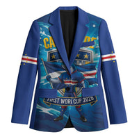 Blue Shark Cape Verde Football Blazer First World Cup 2026 - Wonder Print Shop