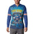 Blue Shark Cape Verde Football Button Sweatshirt First World Cup 2026 - Wonder Print Shop