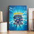 Blue Shark Cape Verde Football Canvas Wall Art First World Cup 2026 - Wonder Print Shop
