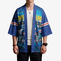 Blue Shark Cape Verde Football Kimono First World Cup 2026 - Wonder Print Shop