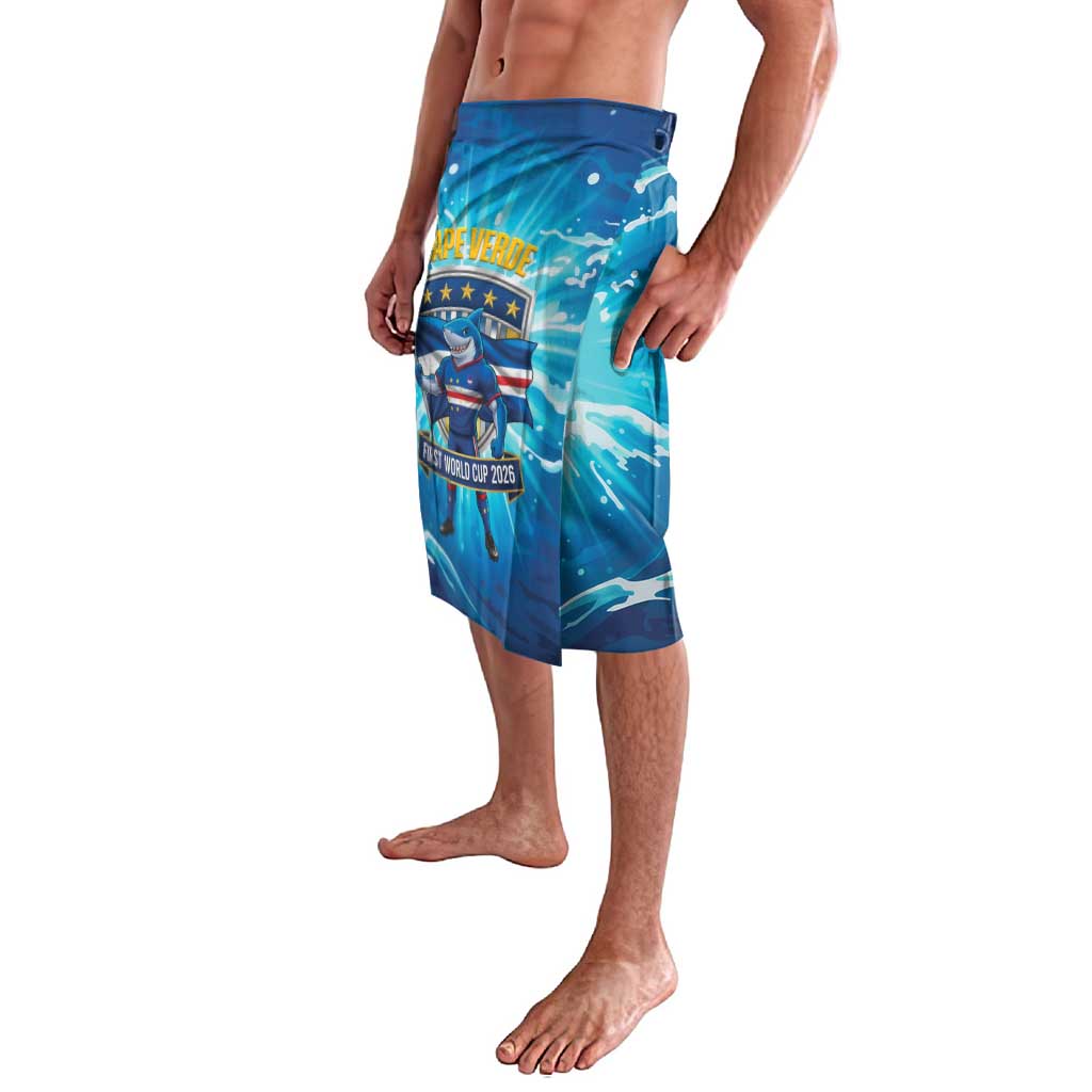 Blue Shark Cape Verde Football Lavalava First World Cup 2026 - Wonder Print Shop