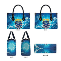 Blue Shark Cape Verde Football Leather Bag First World Cup 2026 - Wonder Print Shop