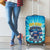 Blue Shark Cape Verde Football Luggage Cover First World Cup 2026 - Wonder Print Shop