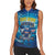 Blue Shark Cape Verde Football Women Sleeveless Polo Shirt First World Cup 2026 - Wonder Print Shop