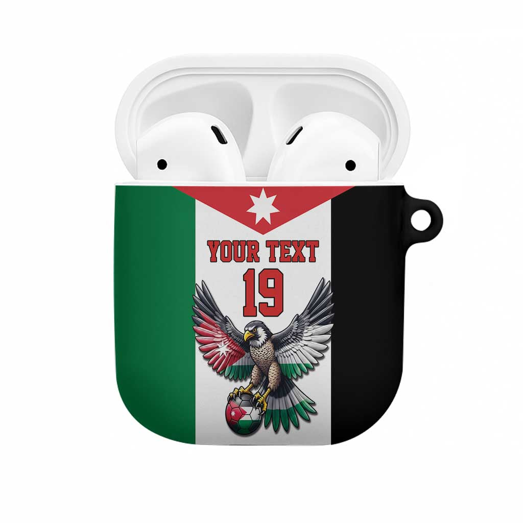 Custom World Football 2026 Jordan AirPods Case Eagle Rising Road To Champion - Wonder Print Shop