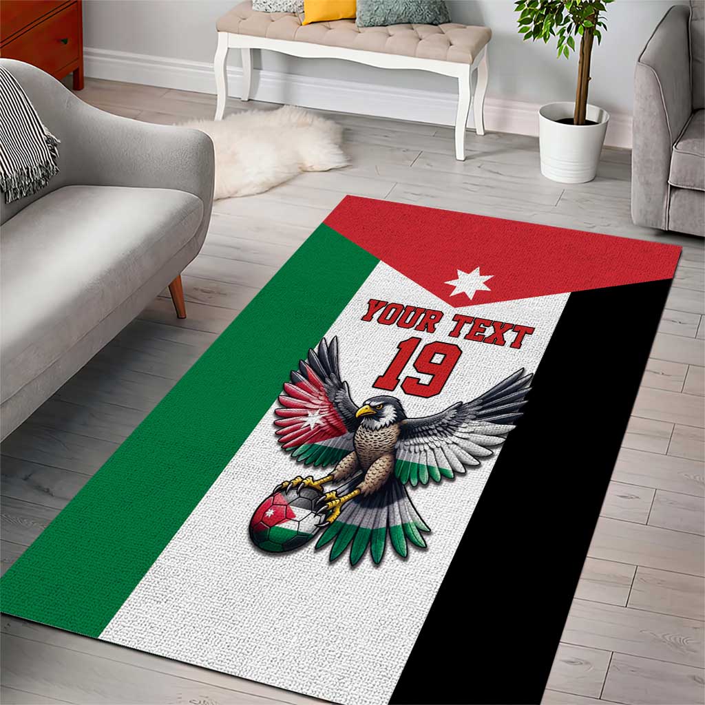 Custom World Football 2026 Jordan Area Rug Eagle Rising Road To Champion - Wonder Print Shop