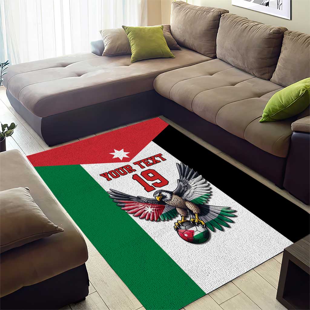 Custom World Football 2026 Jordan Area Rug Eagle Rising Road To Champion - Wonder Print Shop