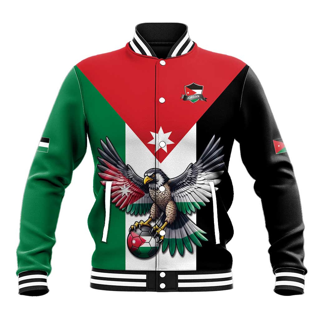 Custom World Football 2026 Jordan Baseball Jacket Eagle Rising Road To Champion - Wonder Print Shop