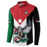 Custom World Football 2026 Jordan Button Sweatshirt Eagle Rising Road To Champion - Wonder Print Shop