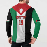 Custom World Football 2026 Jordan Button Sweatshirt Eagle Rising Road To Champion - Wonder Print Shop