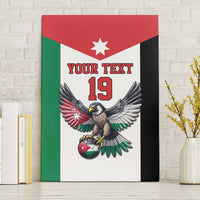 Custom World Football 2026 Jordan Canvas Wall Art Eagle Rising Road To Champion - Wonder Print Shop