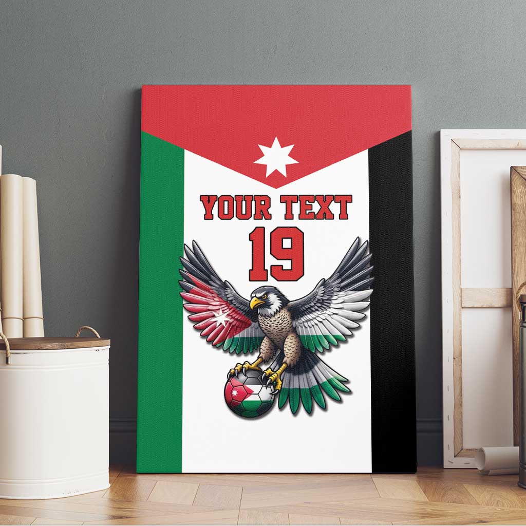 Custom World Football 2026 Jordan Canvas Wall Art Eagle Rising Road To Champion - Wonder Print Shop