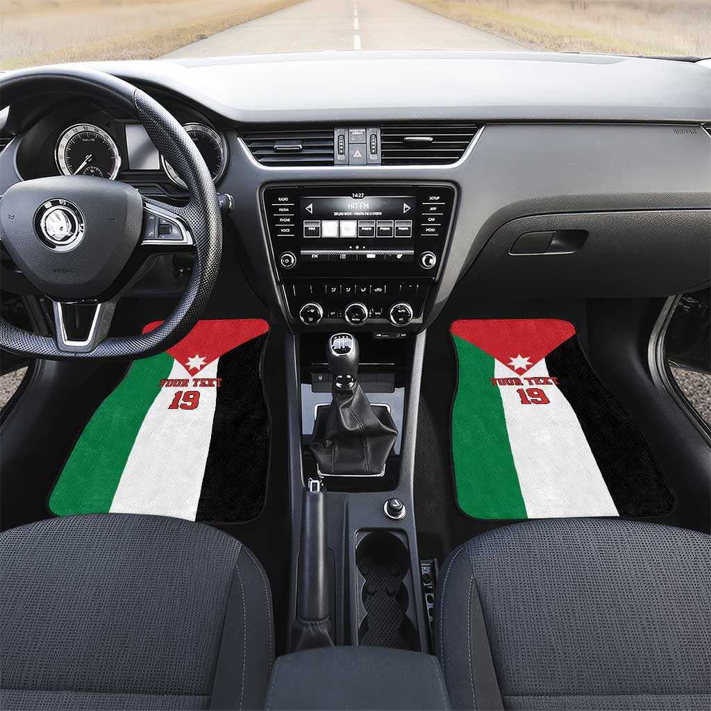 Custom World Football 2026 Jordan Car Mats Eagle Rising Road To Champion - Wonder Print Shop