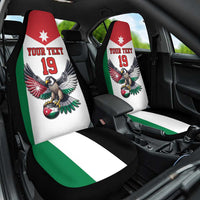 Custom World Football 2026 Jordan Car Seat Cover Eagle Rising Road To Champion - Wonder Print Shop