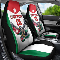Custom World Football 2026 Jordan Car Seat Cover Eagle Rising Road To Champion - Wonder Print Shop