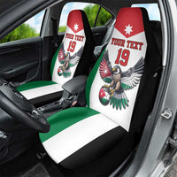 Custom World Football 2026 Jordan Car Seat Cover Eagle Rising Road To Champion - Wonder Print Shop