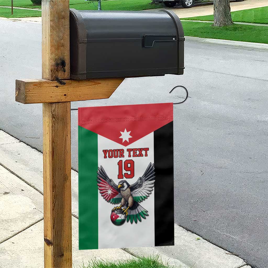 Custom World Football 2026 Jordan Garden Flag Eagle Rising Road To Champion - Wonder Print Shop