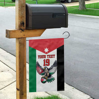 Custom World Football 2026 Jordan Garden Flag Eagle Rising Road To Champion - Wonder Print Shop