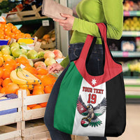Custom World Football 2026 Jordan Grocery Bag Eagle Rising Road To Champion - Wonder Print Shop